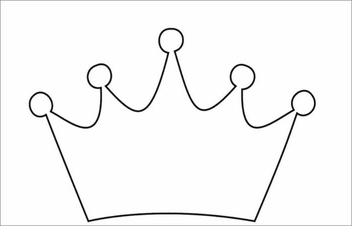 Princess Crown Template