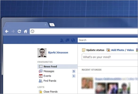 facebook theme download